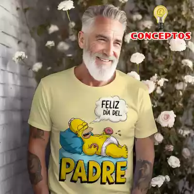 vectores plantilas PAPá,LOS SIMPSON,CARICATURA,LEYENDA,FESTIVIDAD,